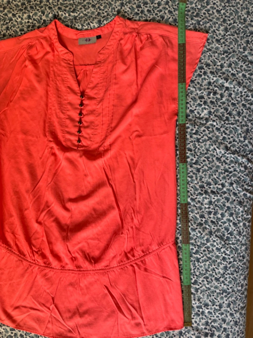Camiseta longa rosa fluorescente T42 – photo 10